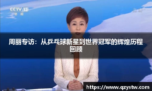 周丽专访：从乒乓球新星到世界冠军的辉煌历程回顾