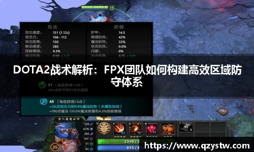 DOTA2战术解析：FPX团队如何构建高效区域防守体系